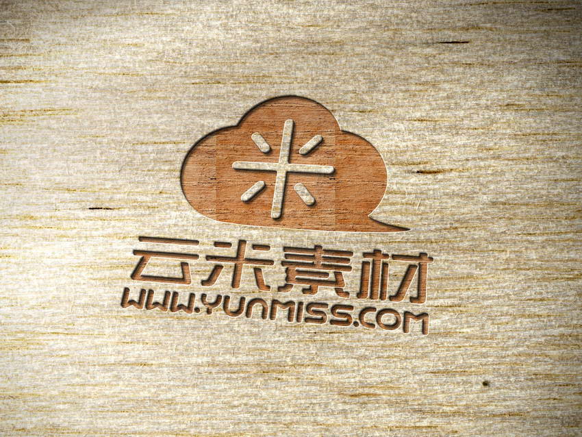 雕刻 logo 木材