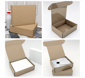 简易包装盒展示样机