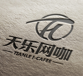 天乐网咖-品牌标志设计​
