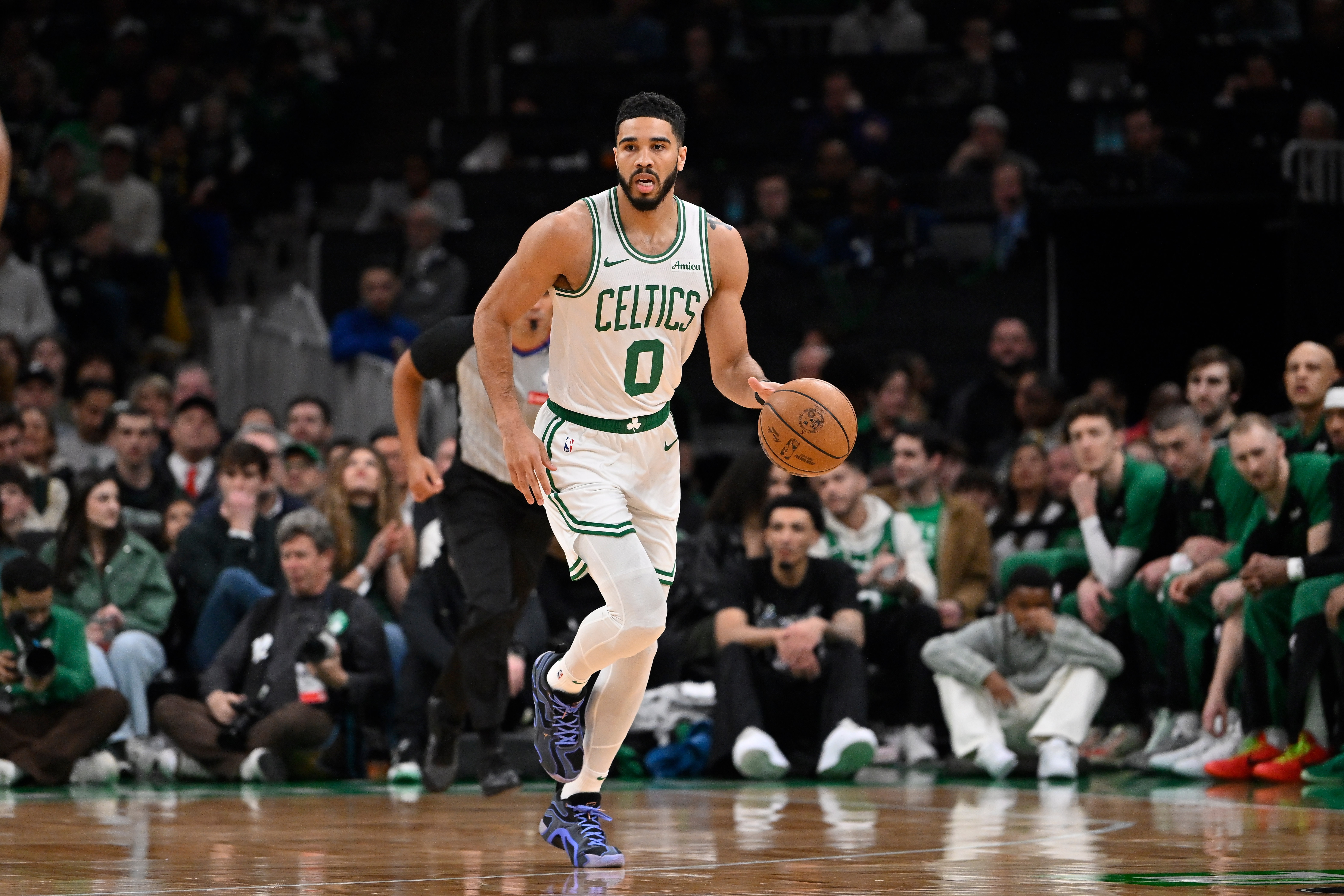 塔图姆27岁前季后赛至少拿下70胜 NBA历史第7人！
